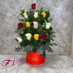 Centros,Cestas,Rosas